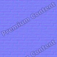 seamless wall bricks normal map 0004